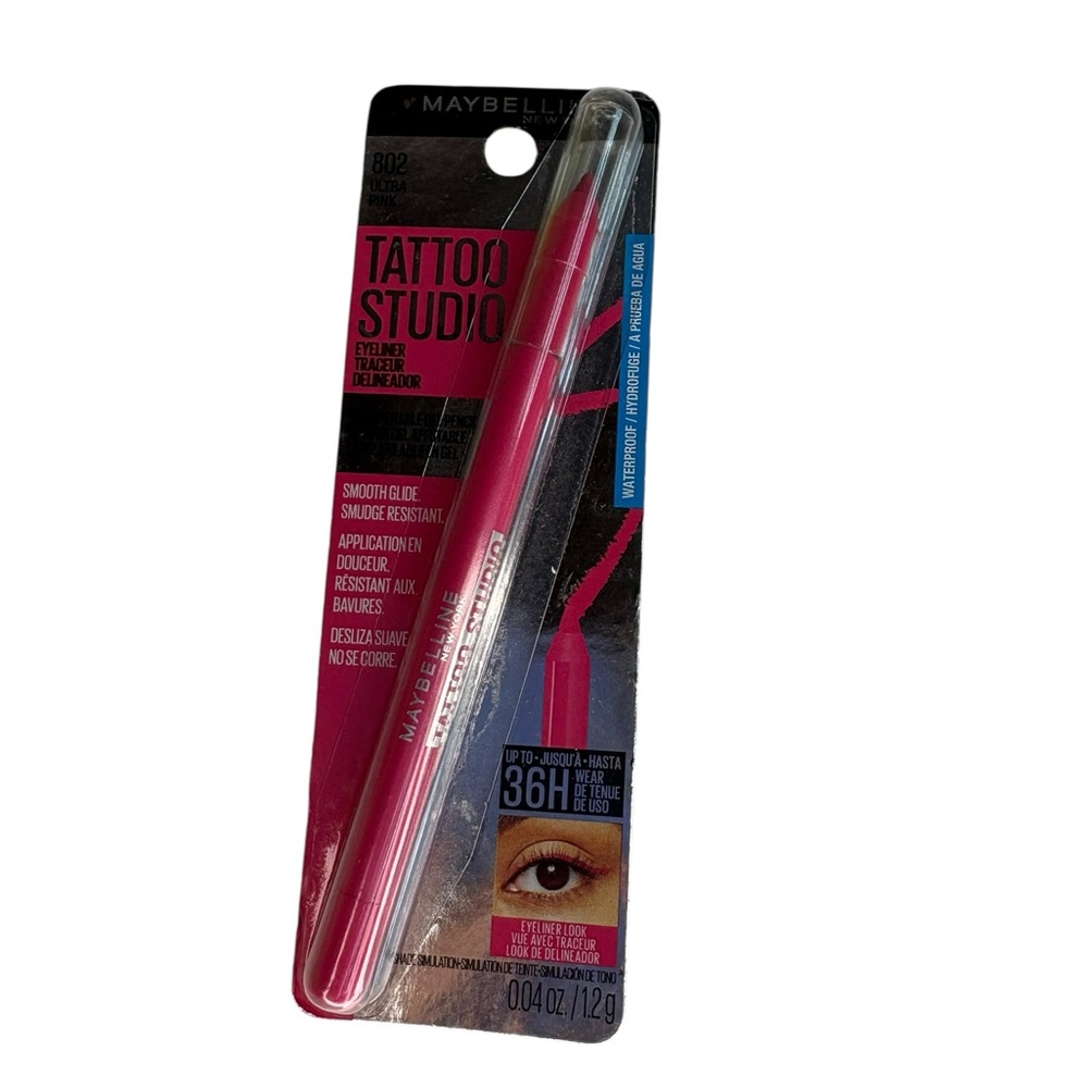 Maybelline Tattoo Studio Eyeliner in Ultra Pink